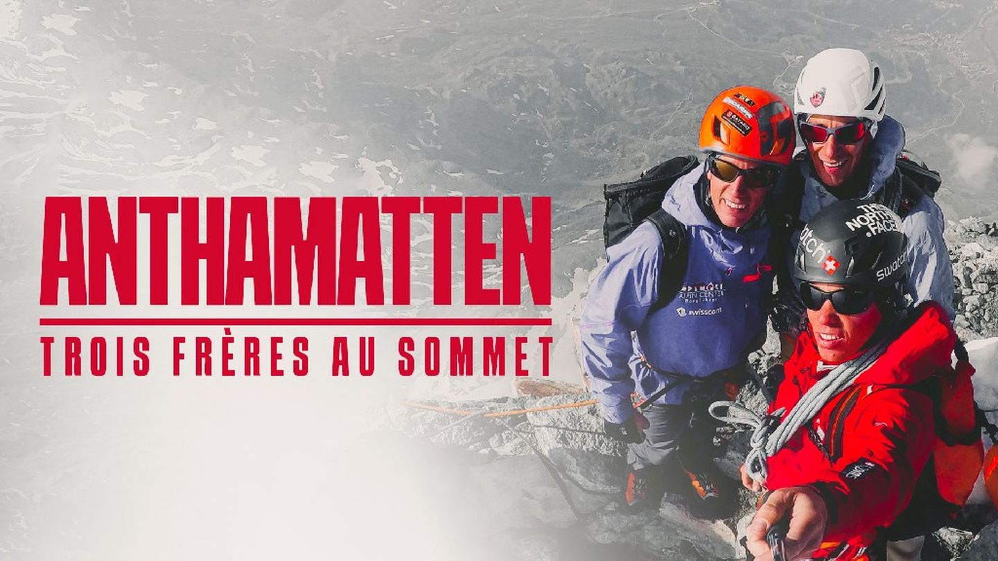 Anthamatten trois frères au sommet