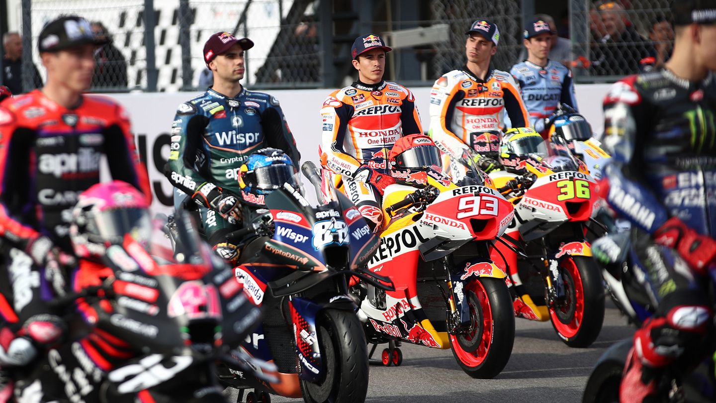 La parade des pilotes