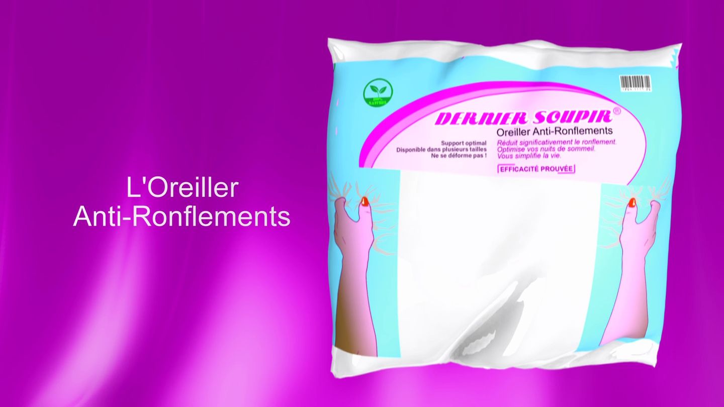 L'oreiller anti-ronflements