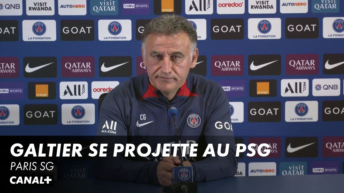 Galtier : "Je me projette pour être l'entraineur du Paris Saint Germain..."