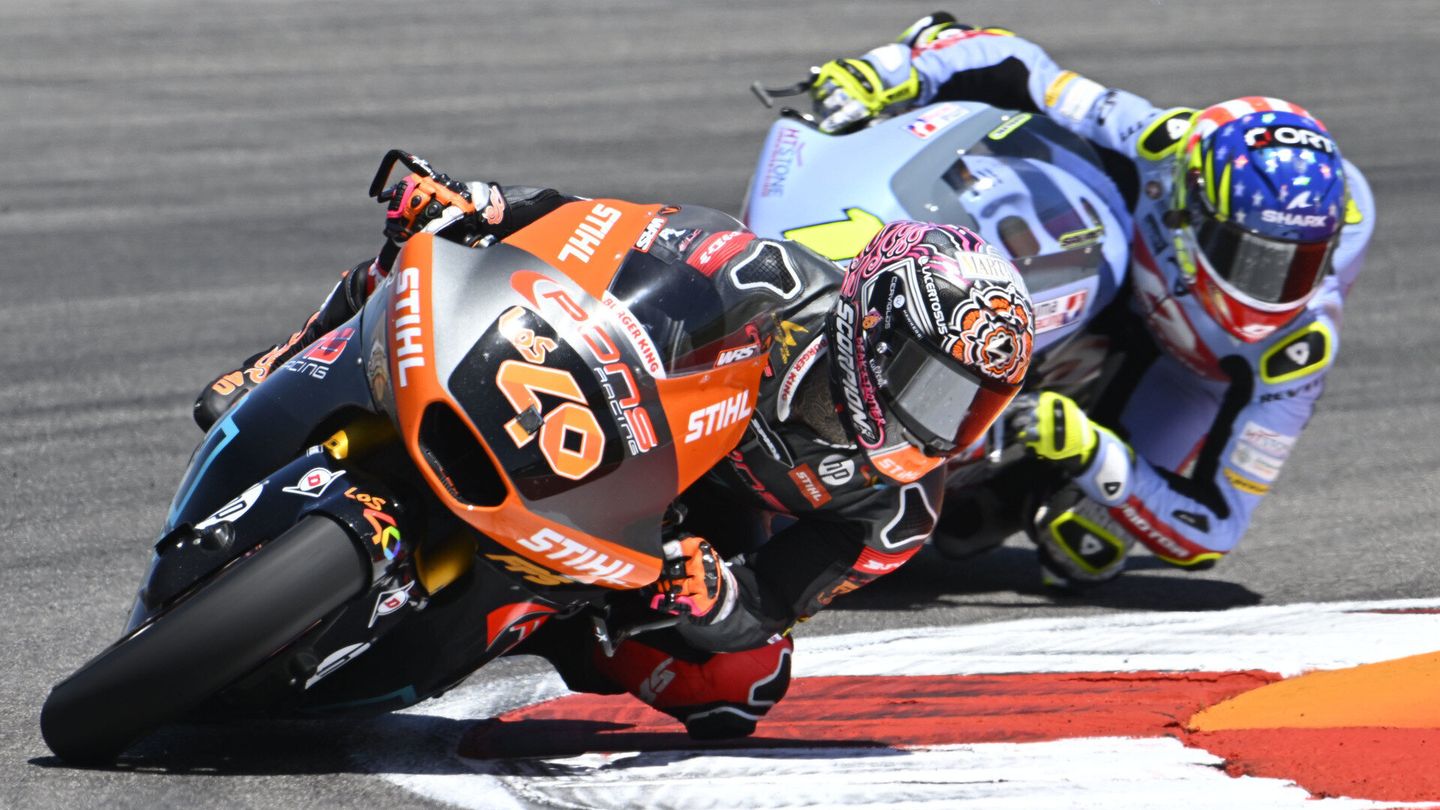La course des Moto 2