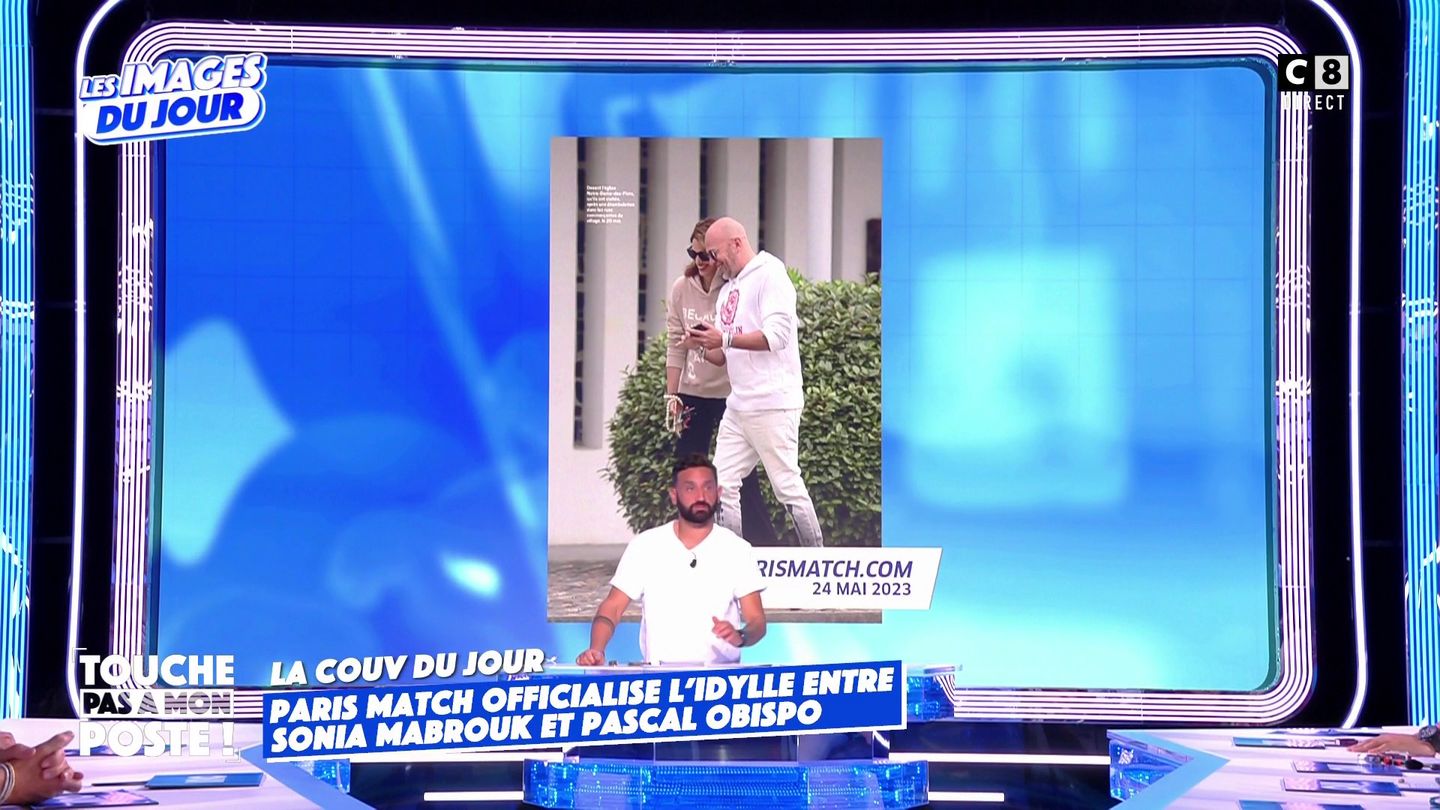 Paris Match officialise l'idylle entre Sonia Mabrouk et Pascal Obispo !