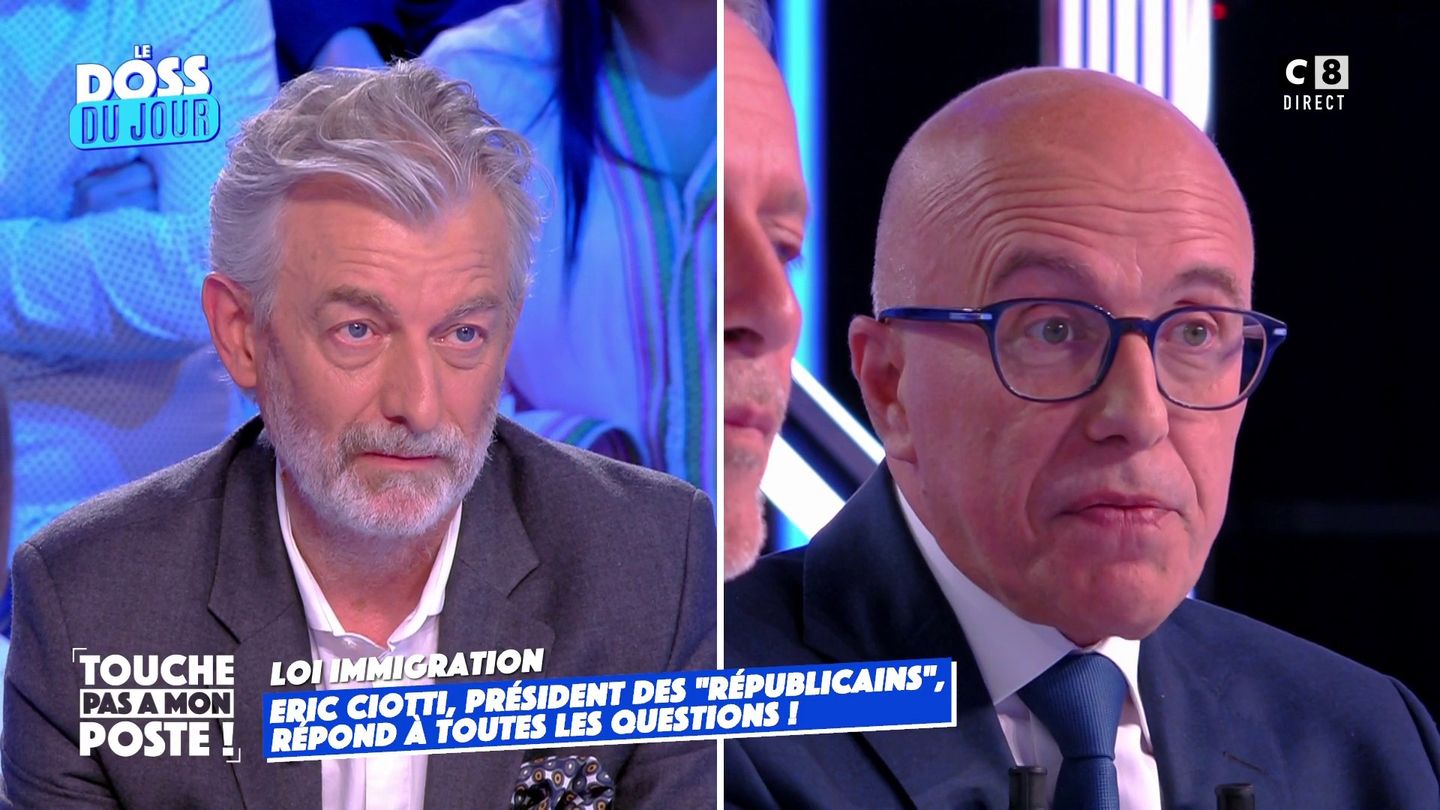 "Il faut arrêter d'accueillir trop d'étrangers" déclare Eric Ciotti, président des "Républicains"