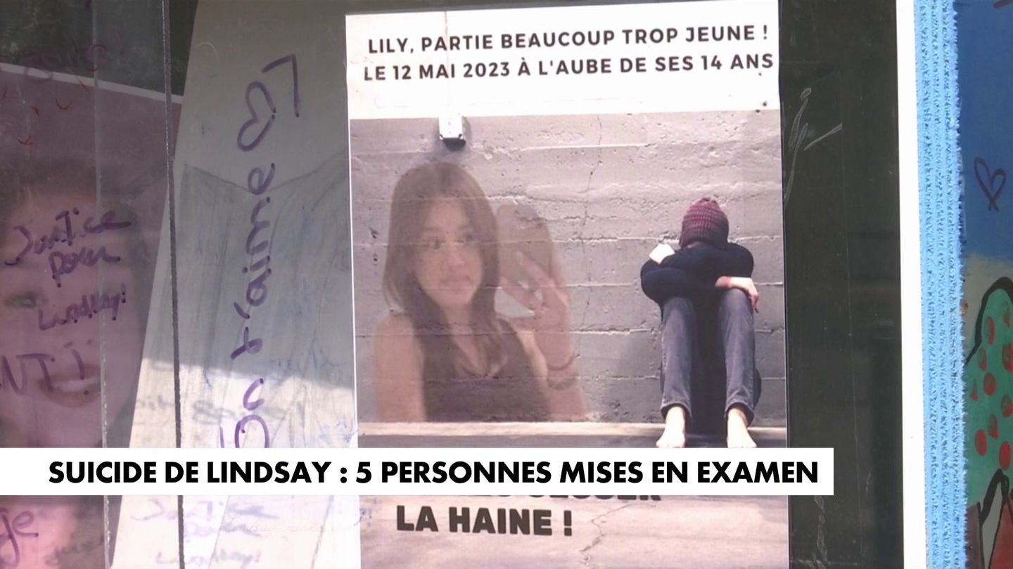 Suicide De Lindsay Cinq Personnes Mises En Examen En Streaming Direct