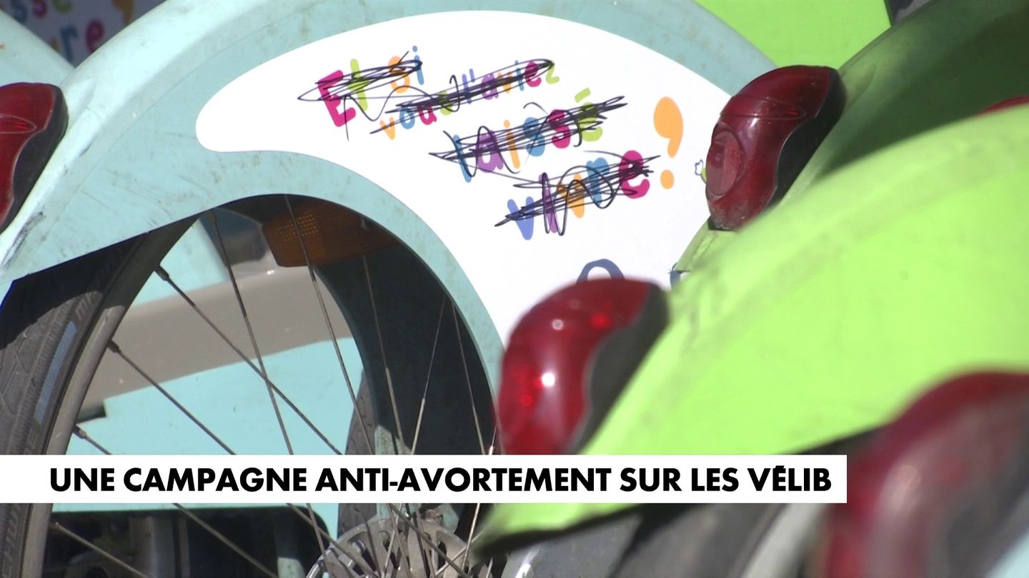 Une campagne anti-avortement sur les vélib