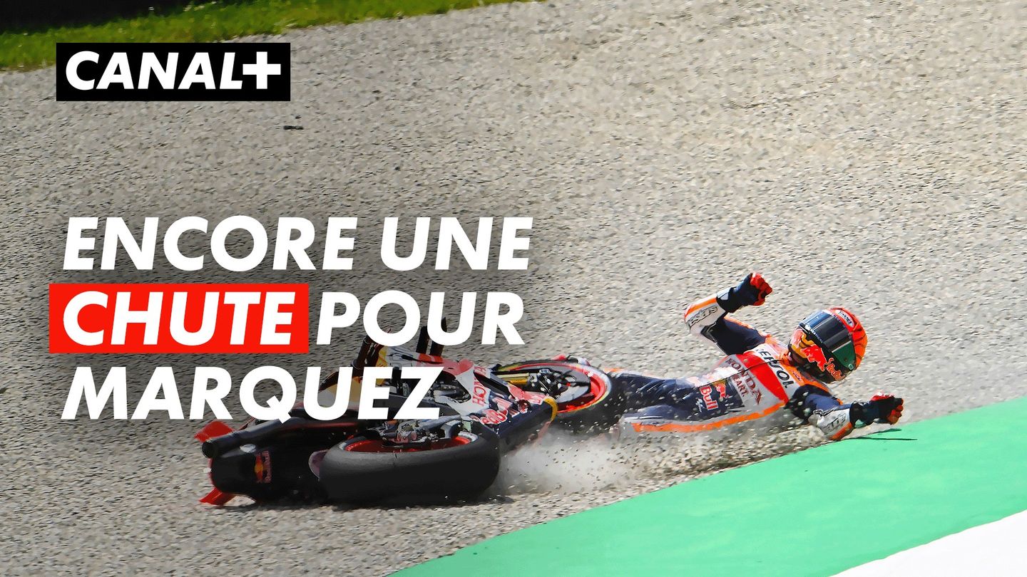 La chute de Marc Marquez