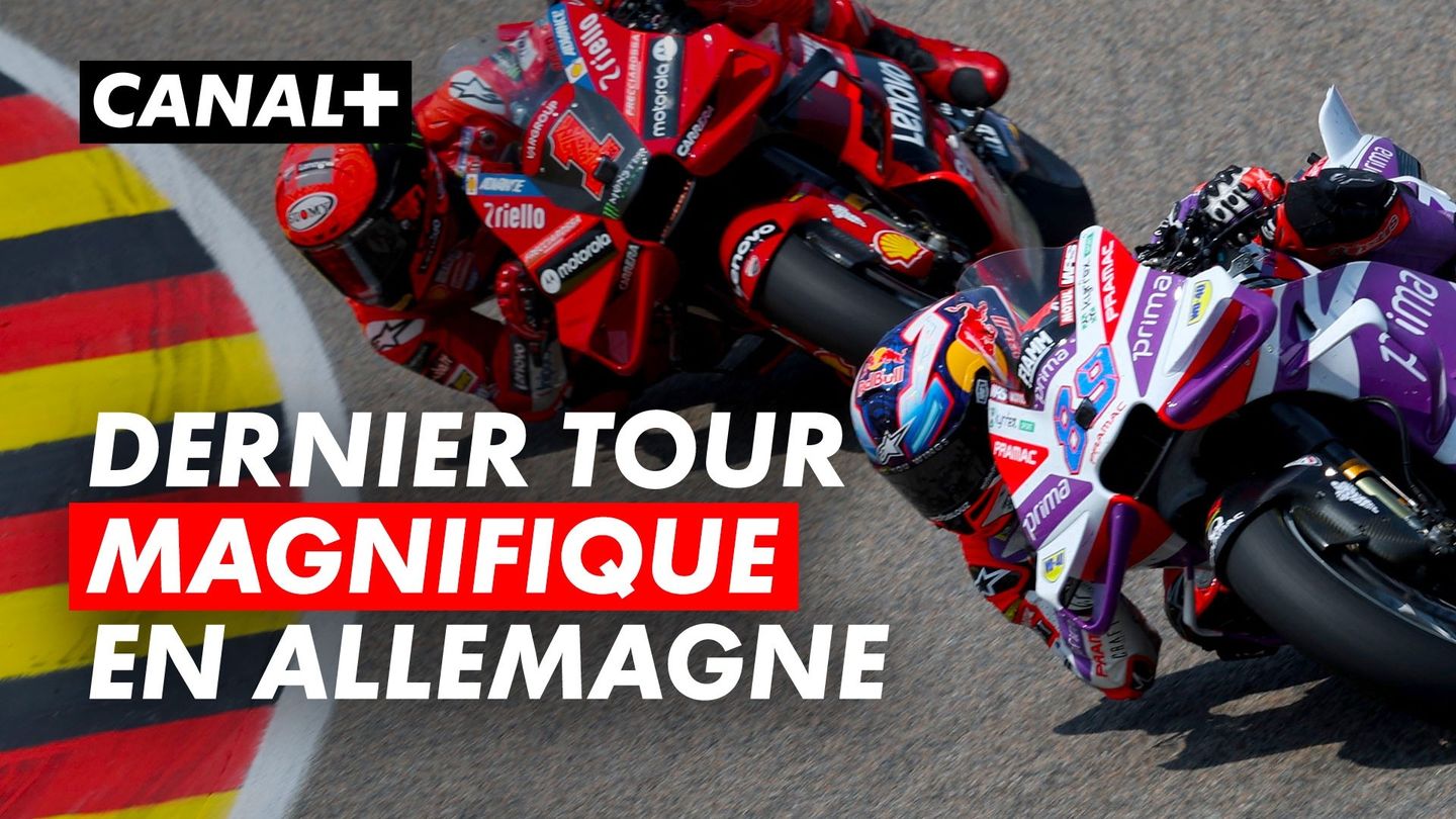 Grosse bataille Martin/Bagnaia sur le dernier tour !