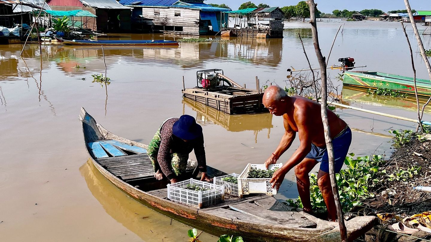 Cambodge, les pêcheurs nomades du Tonlé Sap