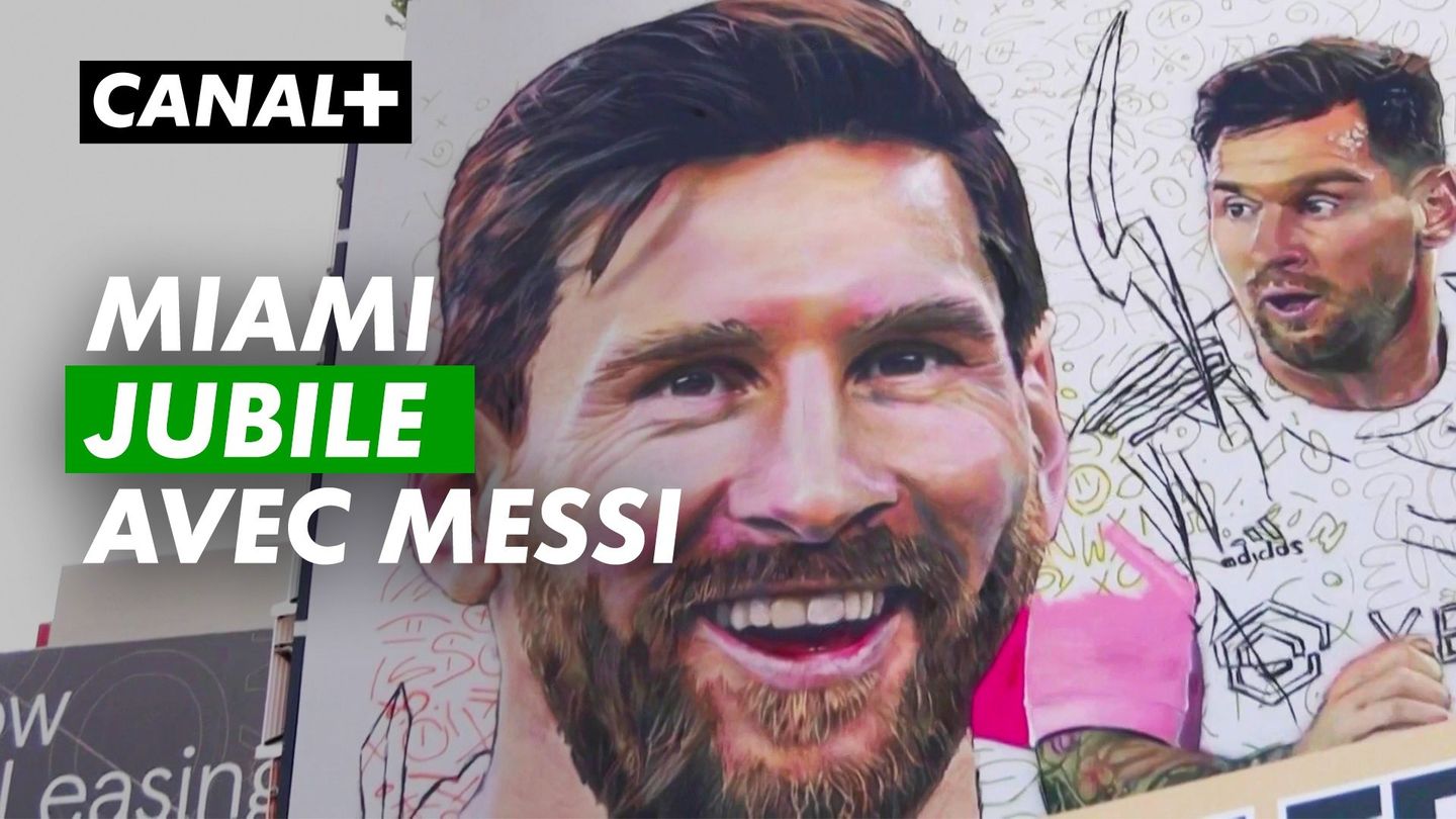 Messi arrive miami jubile major league soccer inter miami en