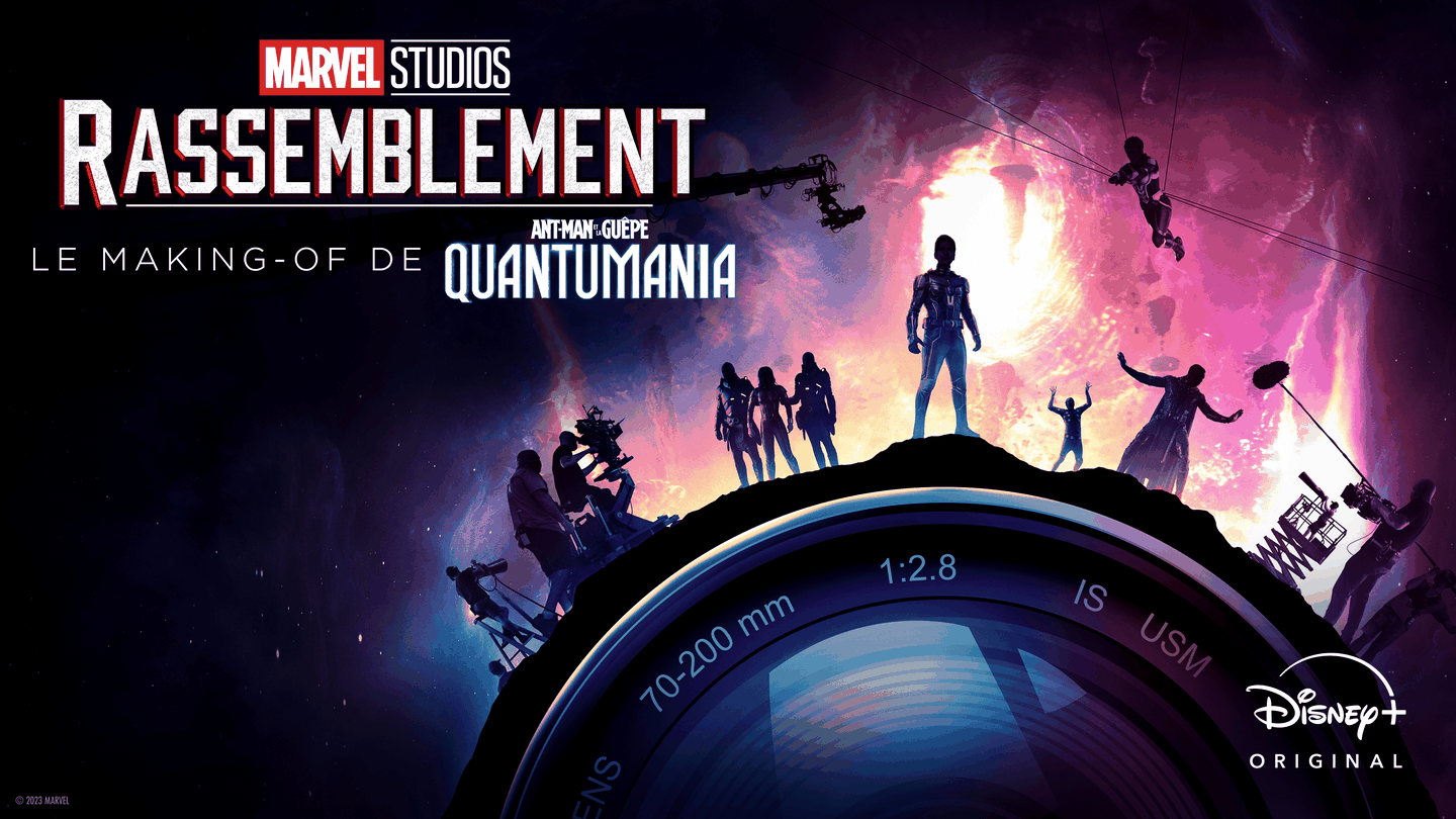 Rassemblement : le making-of de Ant-Man et la Guêpe : Quantumania