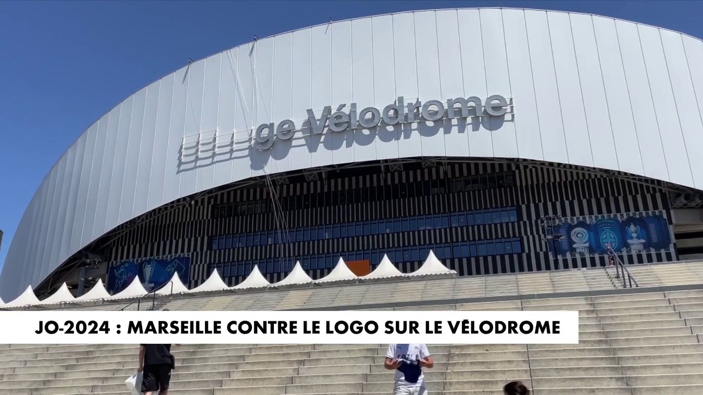 JO 2024 Marseille contre le logo sur le Vélodrome en streaming direct