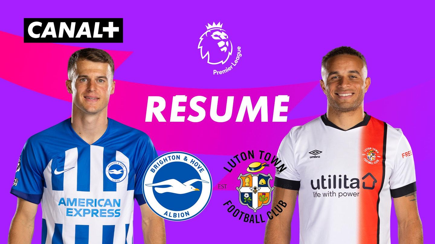 Le Résumé De Brighton / Luton Town - Premier League 2023-24 (J1) En ...