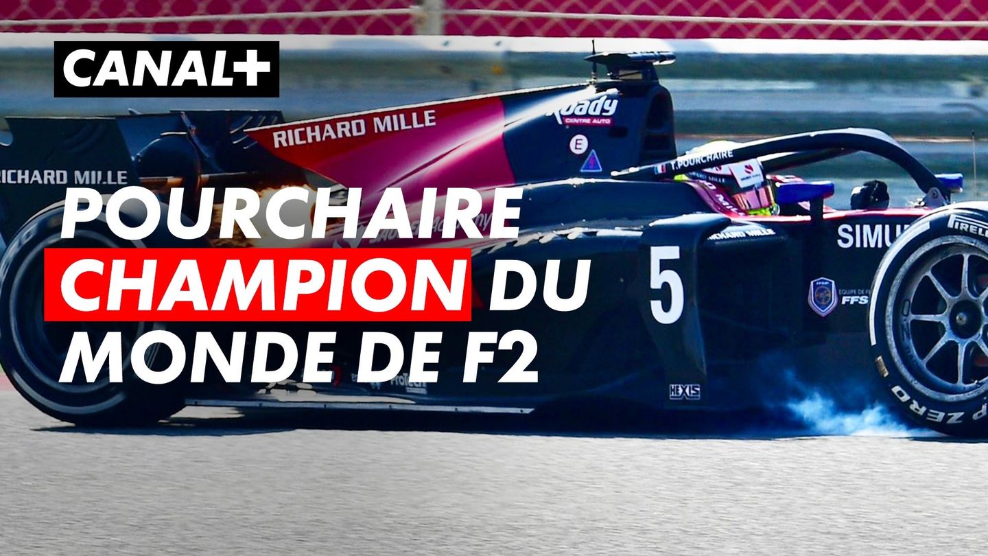 Théo Pourchaire sacré champion du monde de F2 en streaming direct et