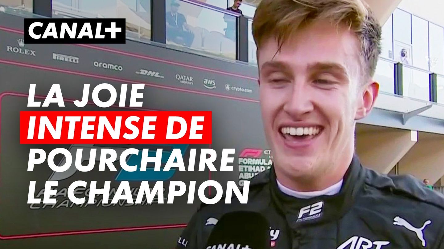 La joie intense de Théo Pourchaire le champion du monde de F2 en