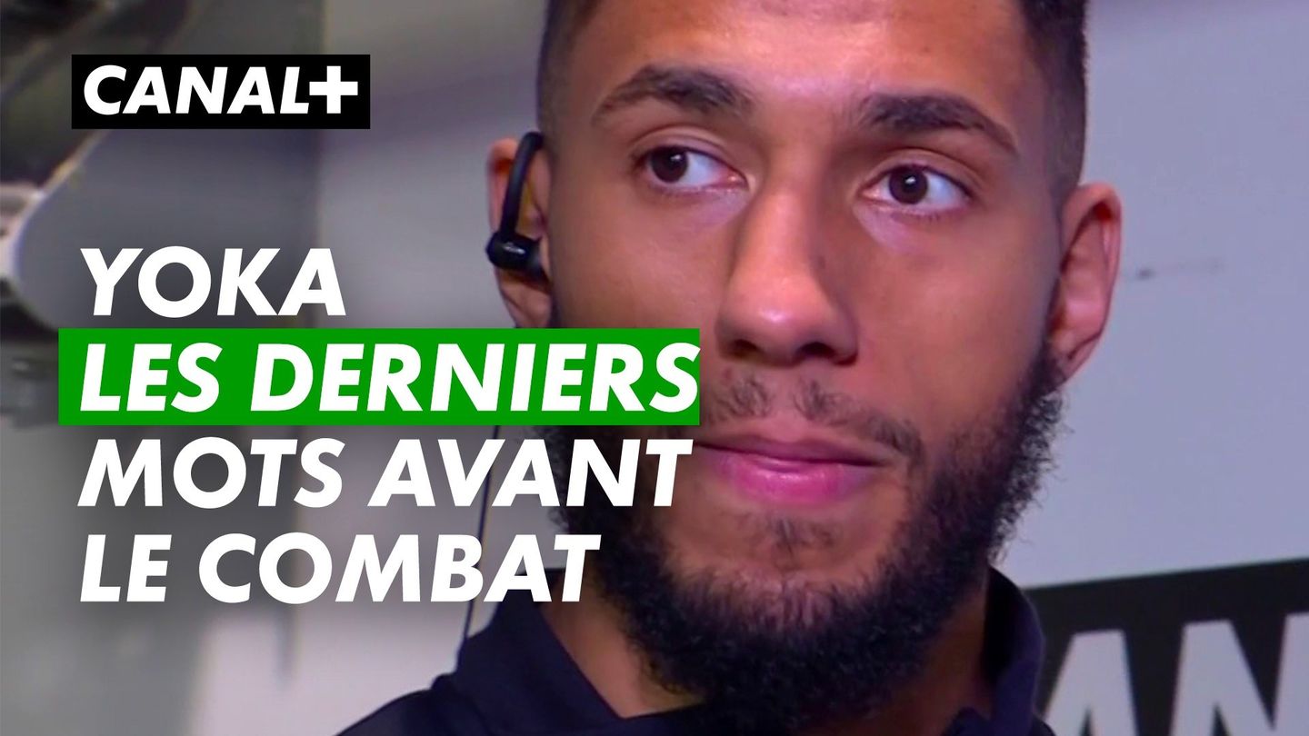 Tony Yoka avant son combat