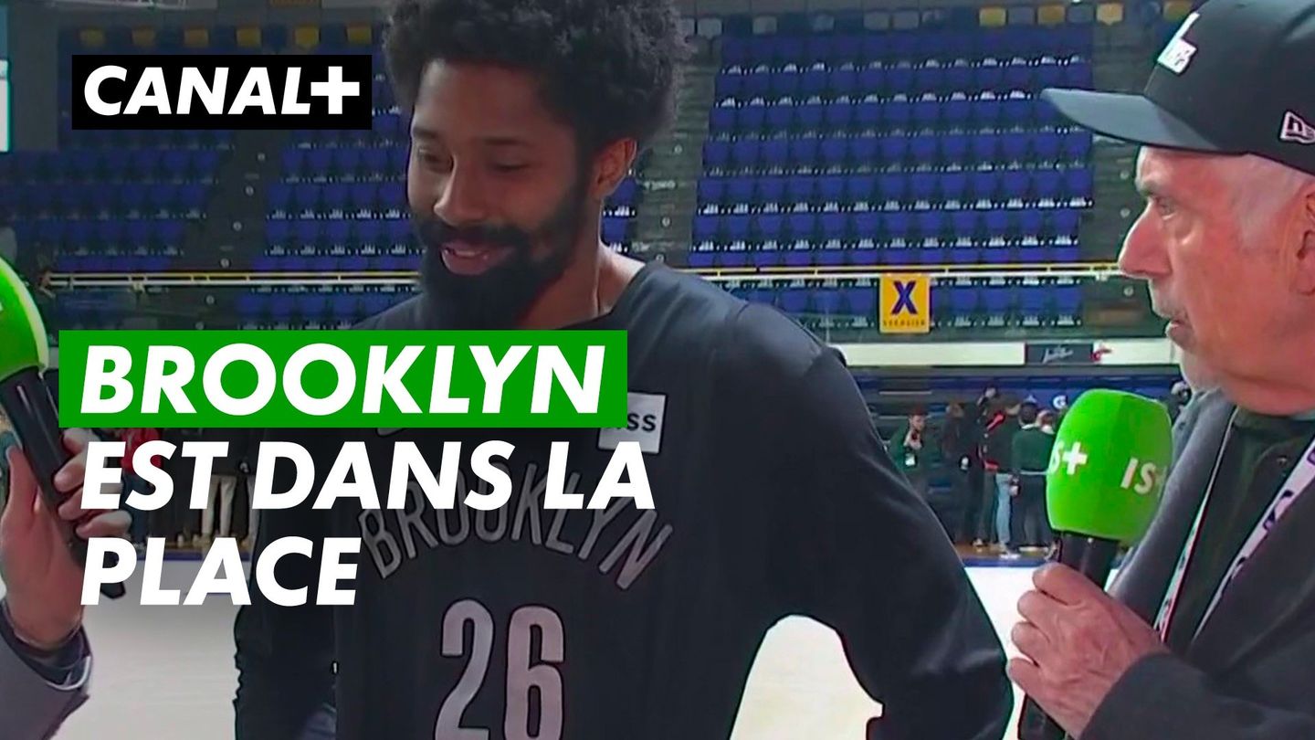 Spencer Dinwiddie avec George Eddy - Brooklyn Nets