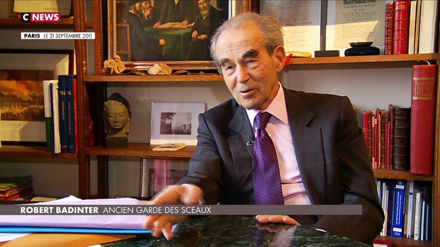 Robert Badinter Est Mort à L'âge De 95 Ans En Streaming Direct Et ...