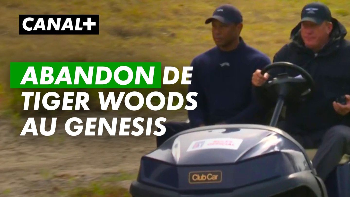 ABANDON de Tiger Woods