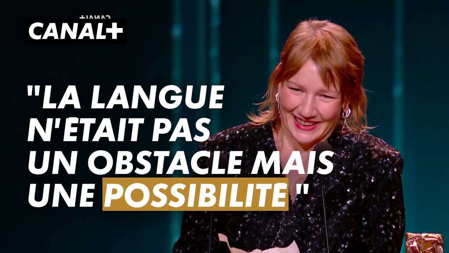 Sandra Huller élue meilleure actrice dans "Anatomie d'une chute" - César 2024 - CANAL+