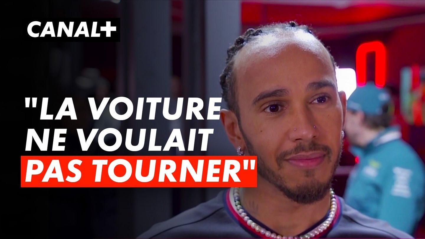 La réaction de Lewis Hamilton