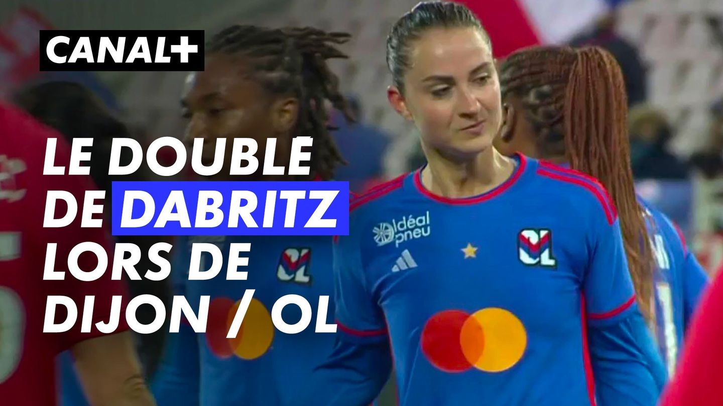 Le doublé de Sara Däbritz lors de Dijon / Olympique Lyonnais