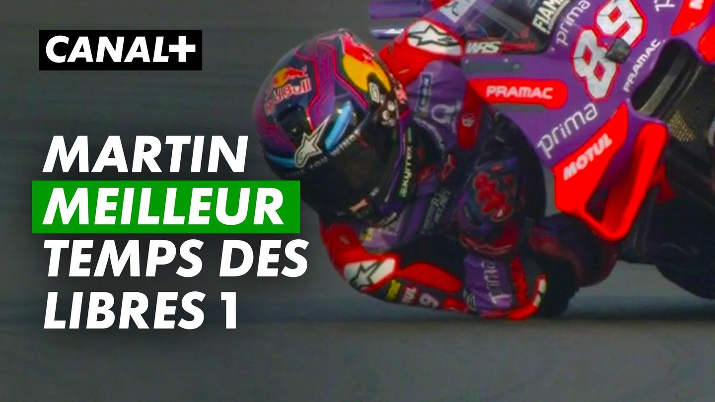 Martin meilleur temps des libres 1