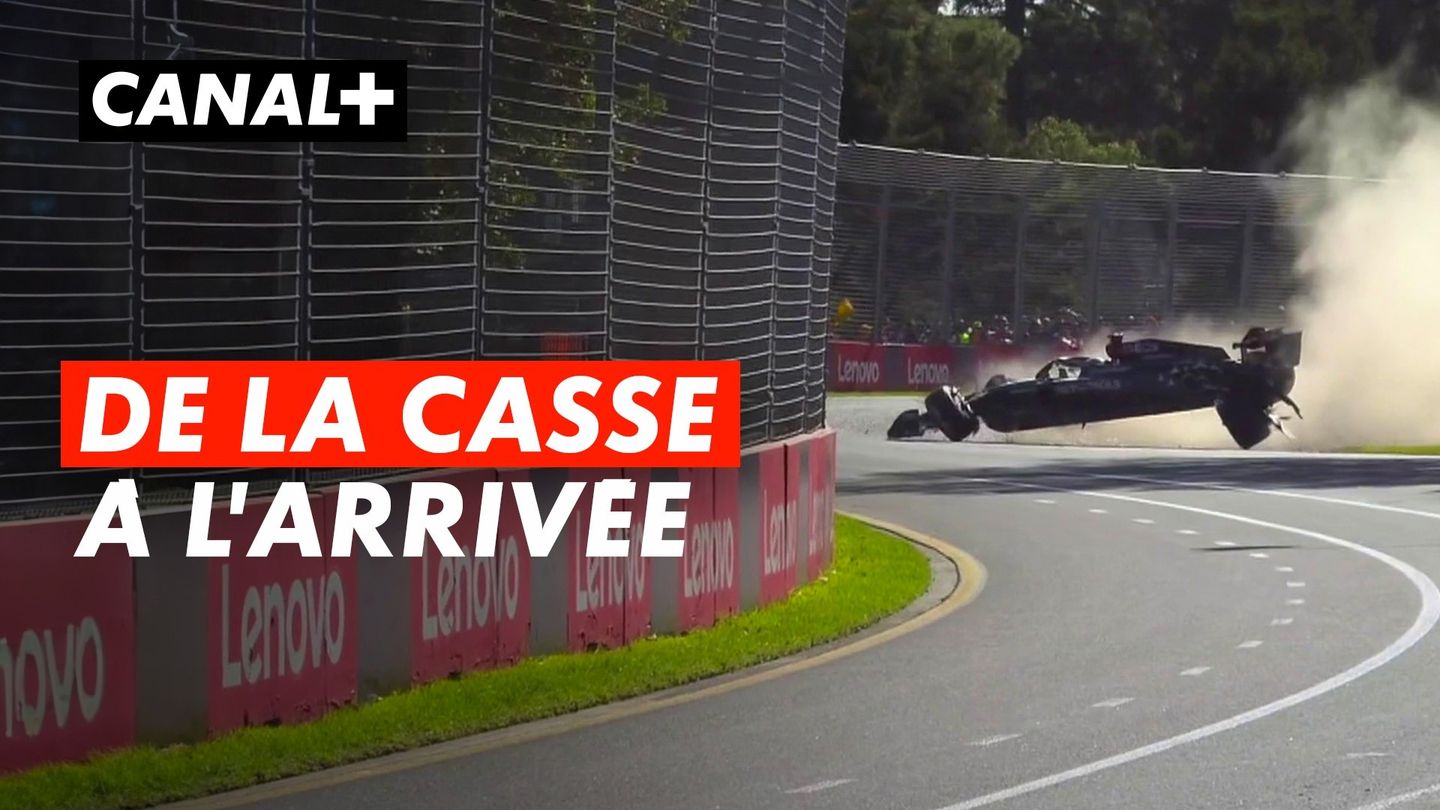 L'arrivée de la course marquée par un accident spectaculaire