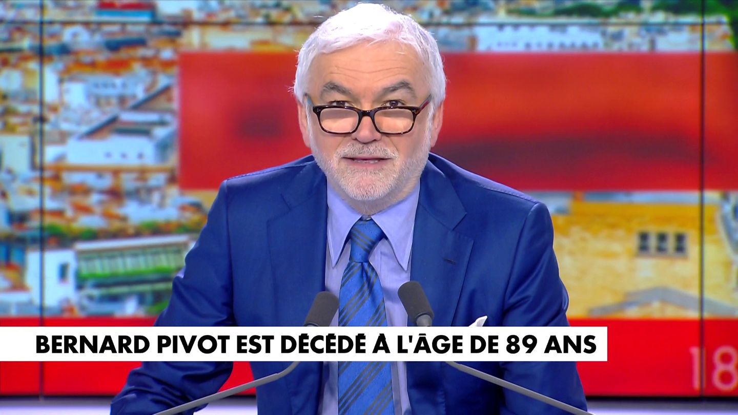 L'édito de Pascal Praud «Bernard Pivot est décédé à l'âge de 89 ans