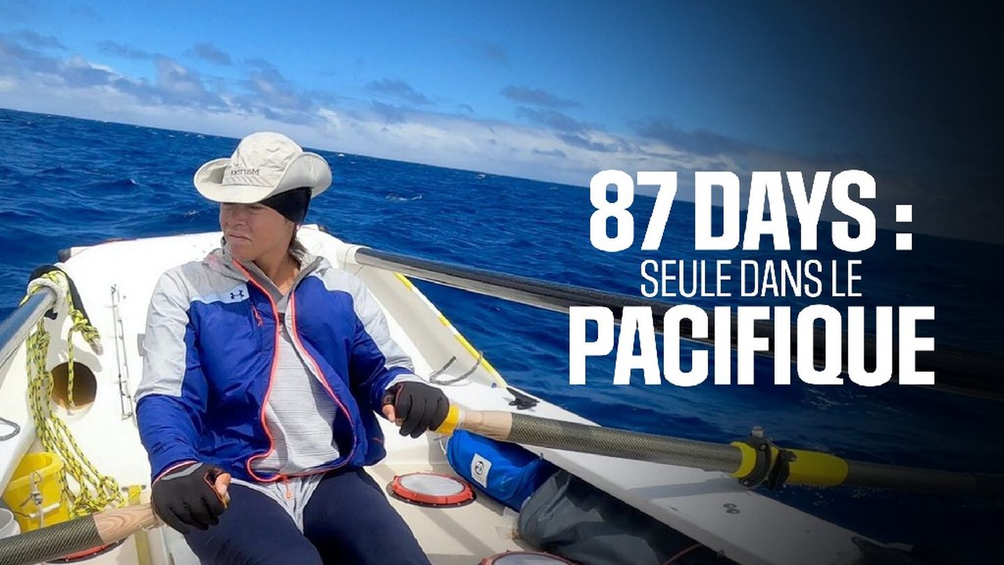 87 days : seule dans le pacifique
