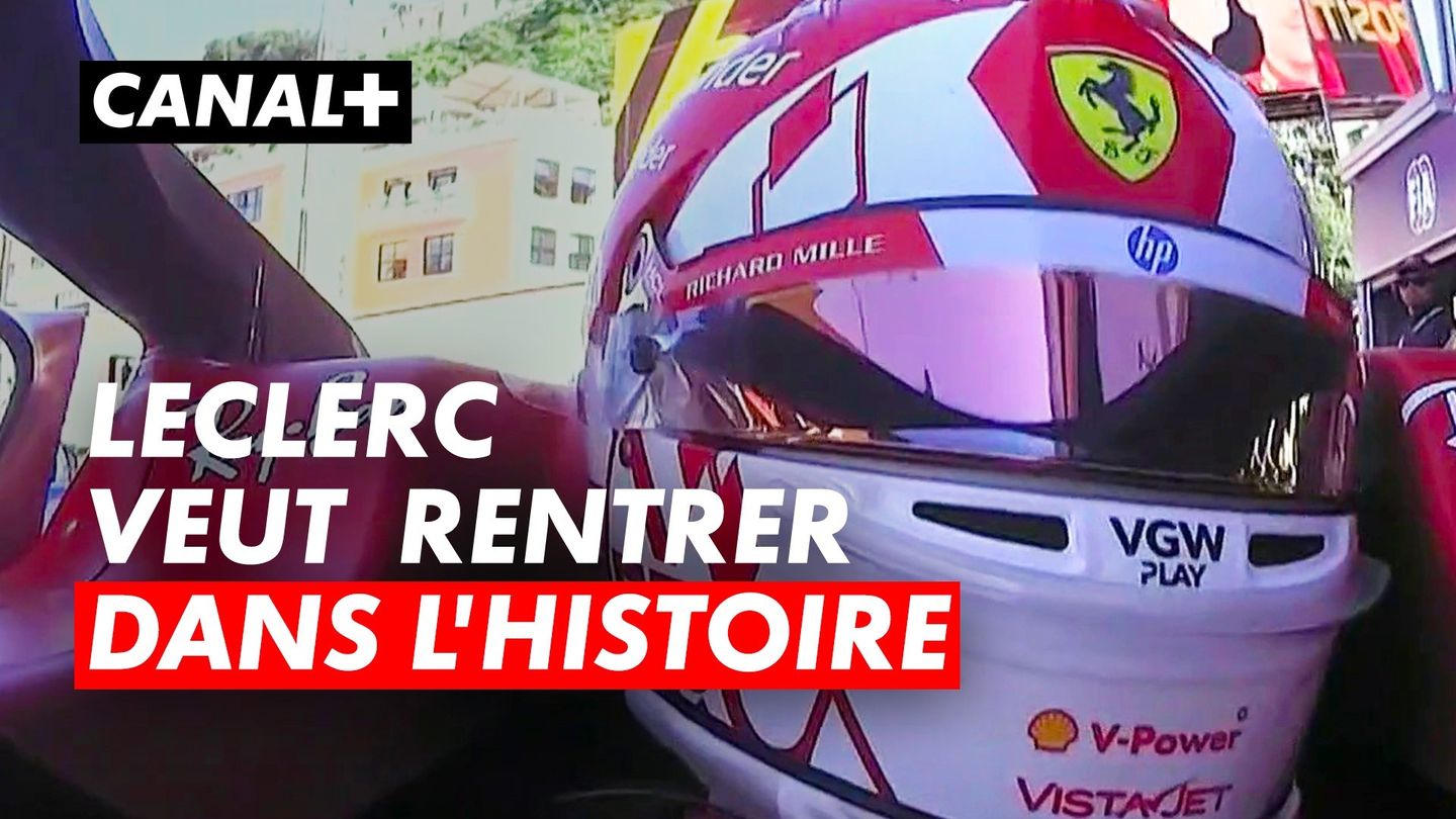 Charles Leclerc veut rentrer dans l'histoire monégasque