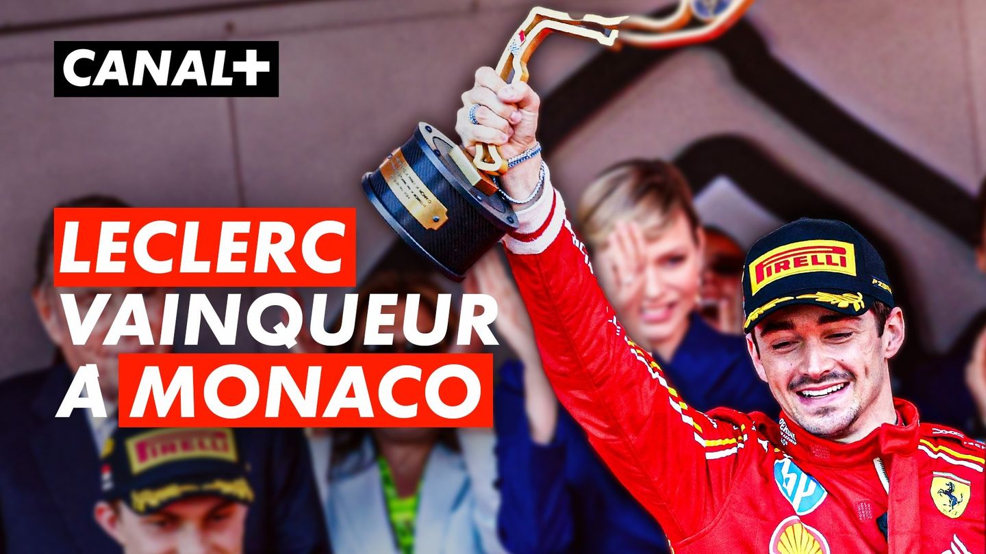 Charles Leclerc remporte le Grand Prix de Monaco pour la première fois de sa carrière !