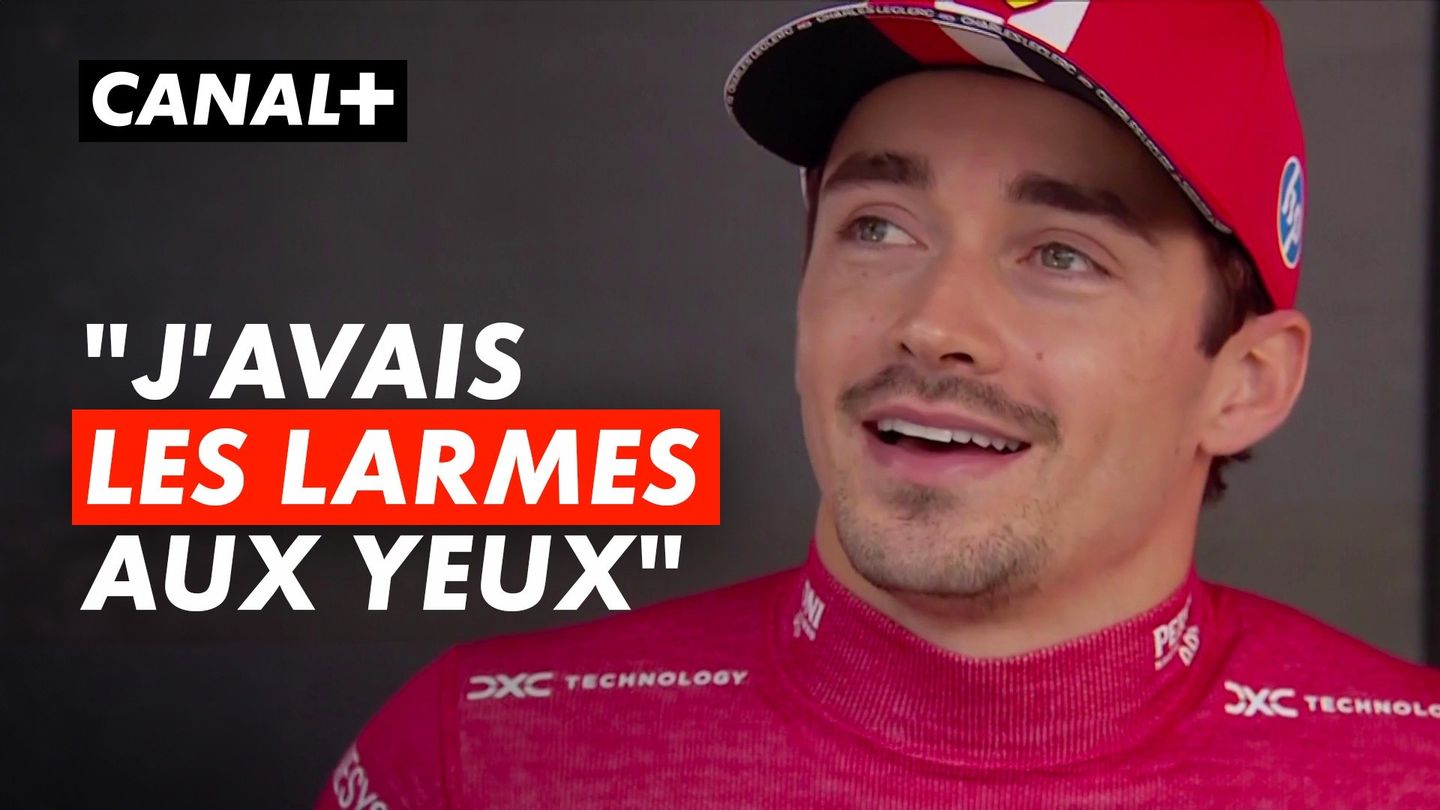 À quelques tours de l'arrivée, Charles Leclerc avait "les larmes aux yeux" lors du Grand Prix de Monaco