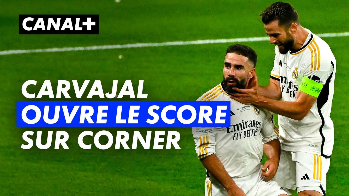 Dani Carvajal délivre le Real Madrid - Ligue des Champions 2023-24 - Finale