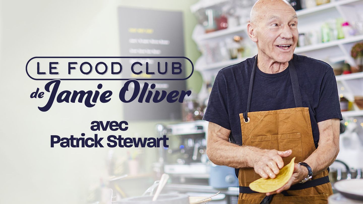 Le food club de Jamie Oliver avec Patrick Stewart