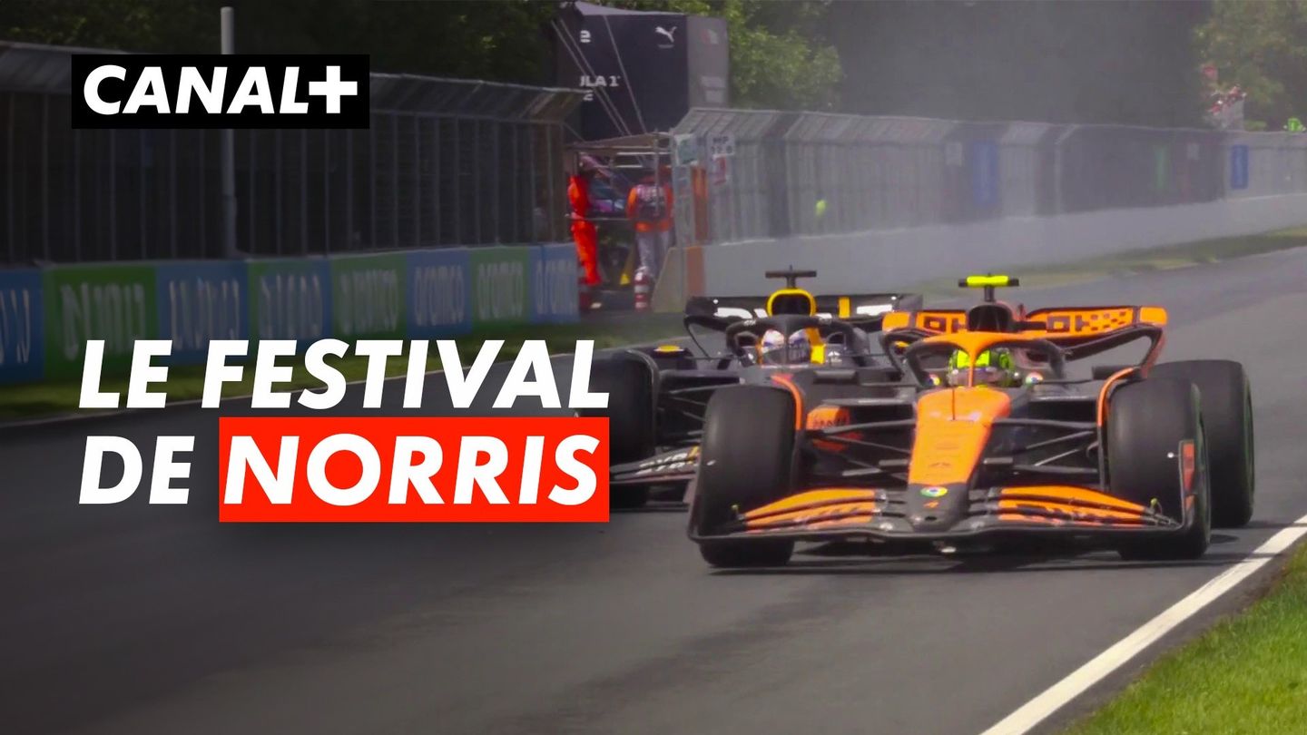 Le festival de Lando Norris pour prendre la tête du Grand Prix du Canada