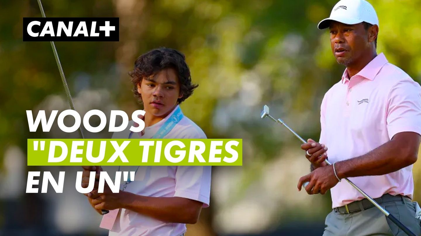 Woods, "deux tigres en un" - US Open Pinehurst