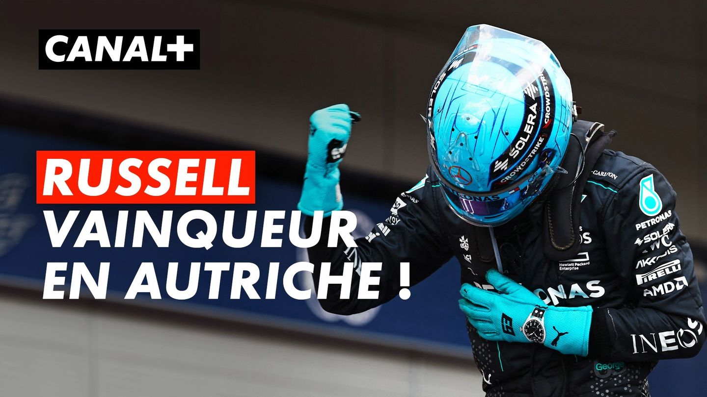  George Russell profite d'un accrochage Verstappen/Norris et remporte le Grand Prix d'Autriche !