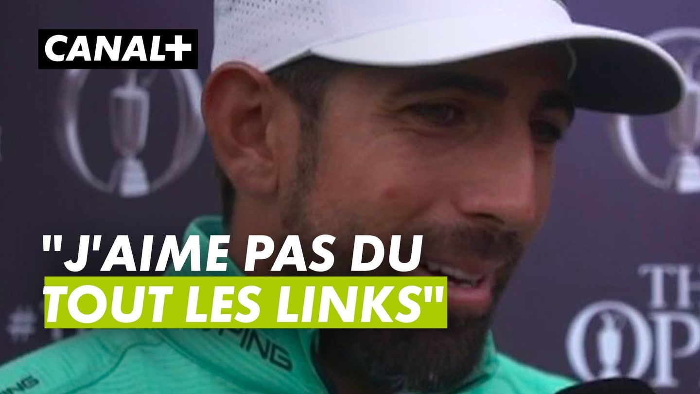 Matthieu Pavon à l'issue du 1er tour  - The Open 2024