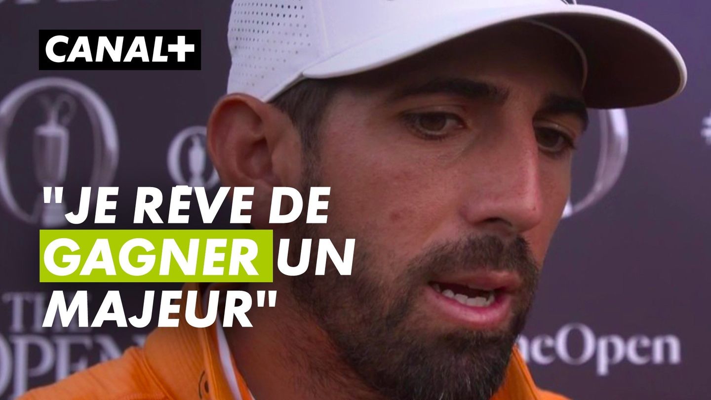 Matthieu Pavon (+2) : "Il y avait énormément de vent...Il faut faire avec"  - The Open 2024