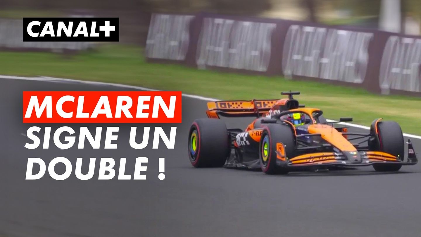 Doublé McLaren, qui partira en 1ère et 2e position du Grand Prix de Hongrie - F1