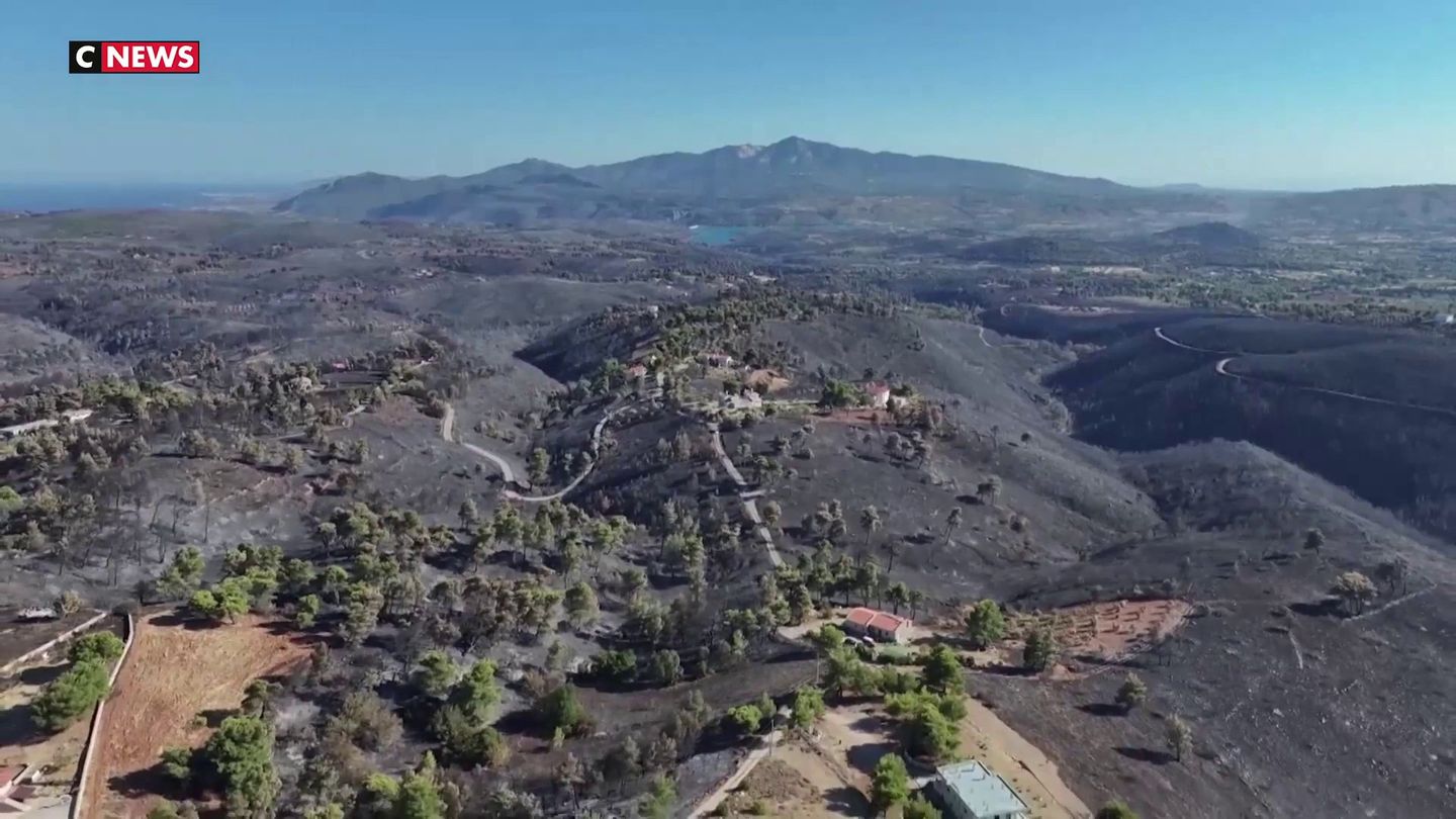 Incendies En Grèce : Le Secteur Touristique à L'épreuve Des Feux En ...