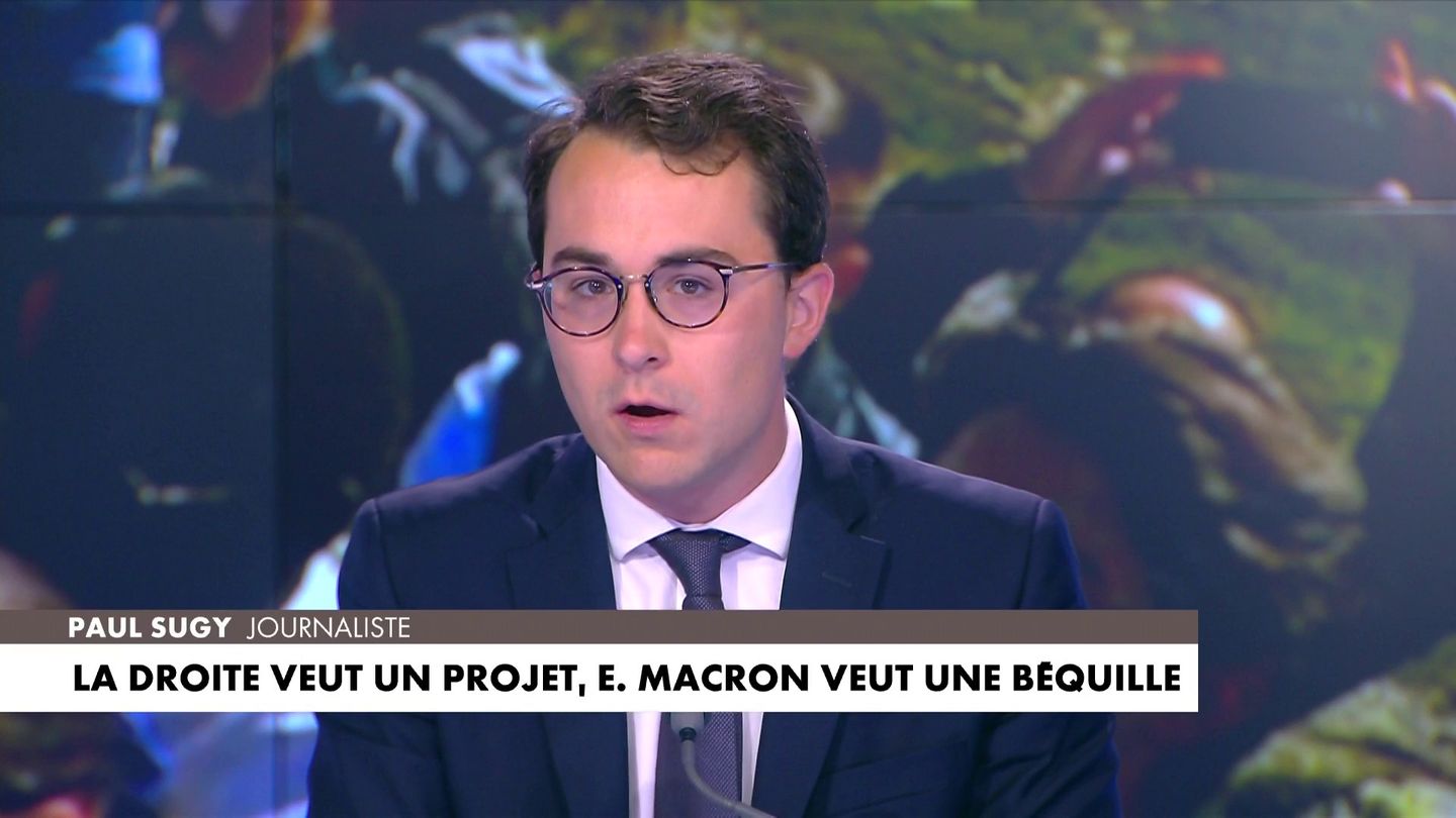 L'édito de Paul Sugy : «La droite veut un projet, Emmanuel Macron veut une  béquille» en streaming direct et replay sur CANAL+ | myCANAL  Nouvelle-Calédonie