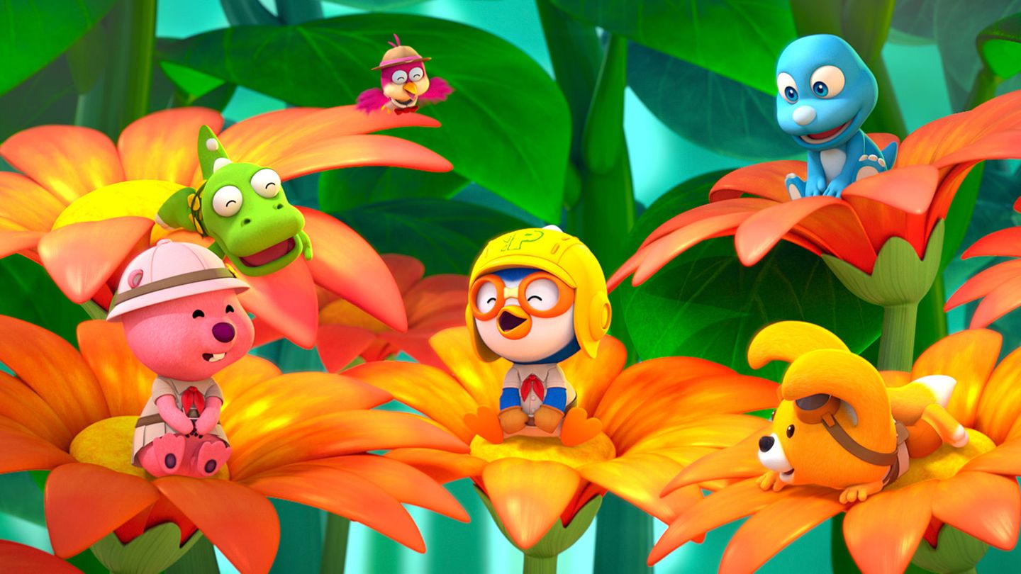 Pororo : l'île aux dinosaures