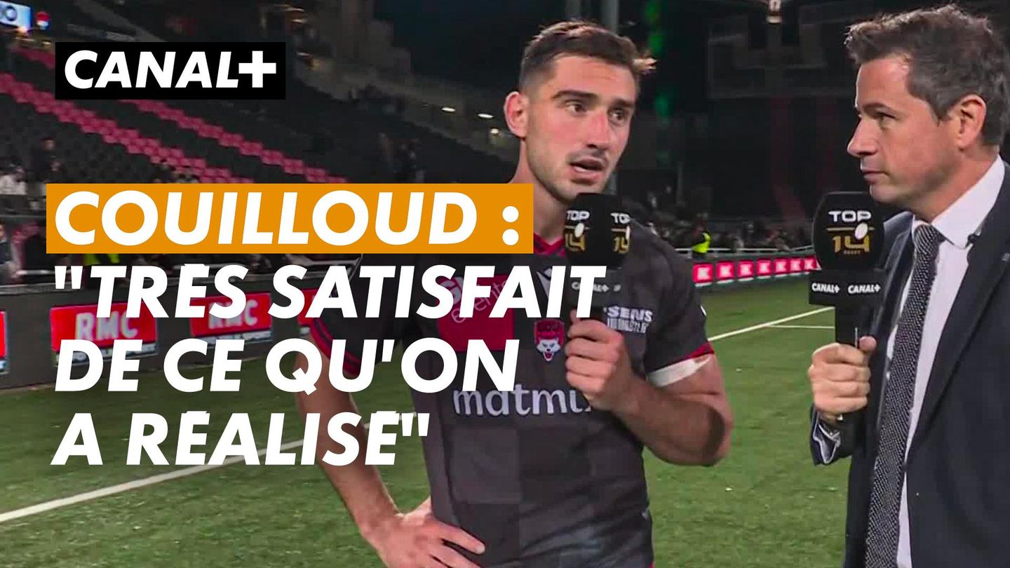 L'interview sur la pelouse de Baptiste Couilloud après Lyon/Paris