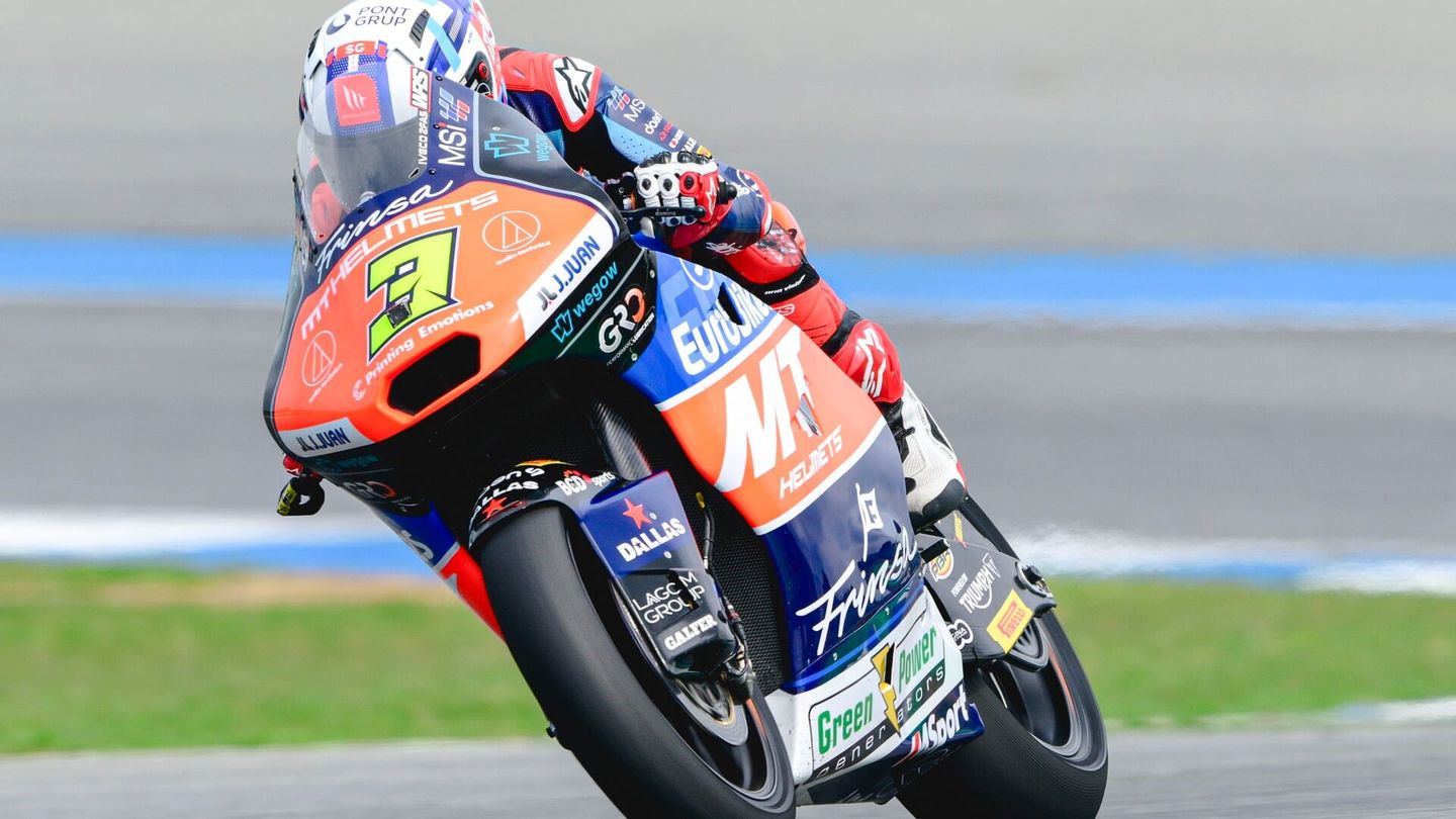 Essais libres des Moto 2