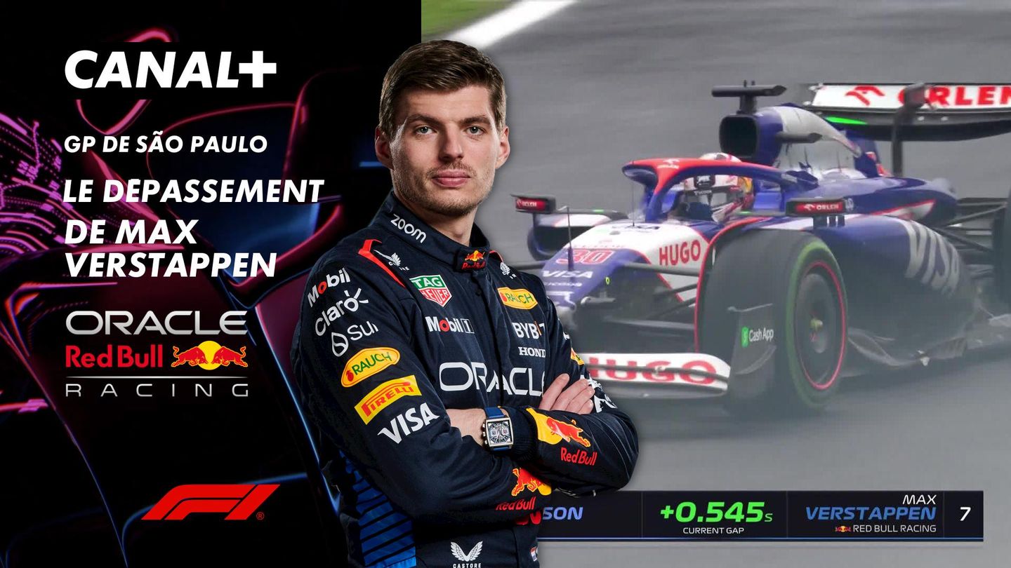 Le dépassement de Max Verstappen à Sao Paulo Grand Prix 2024 - Race en ...