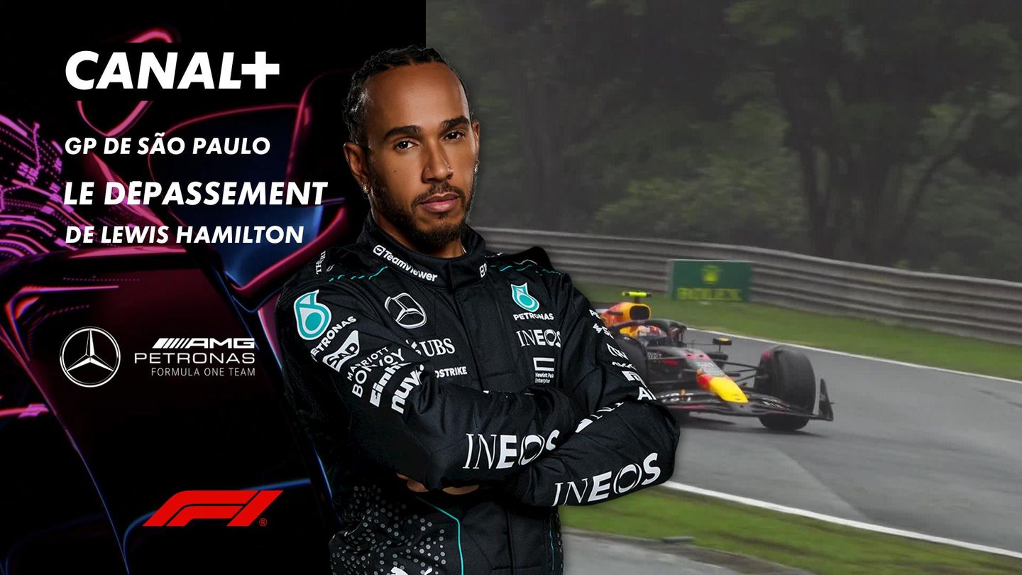 Le dépassement de Lewis Hamilton à Sao Paulo Grand Prix 2024 - Race en ...