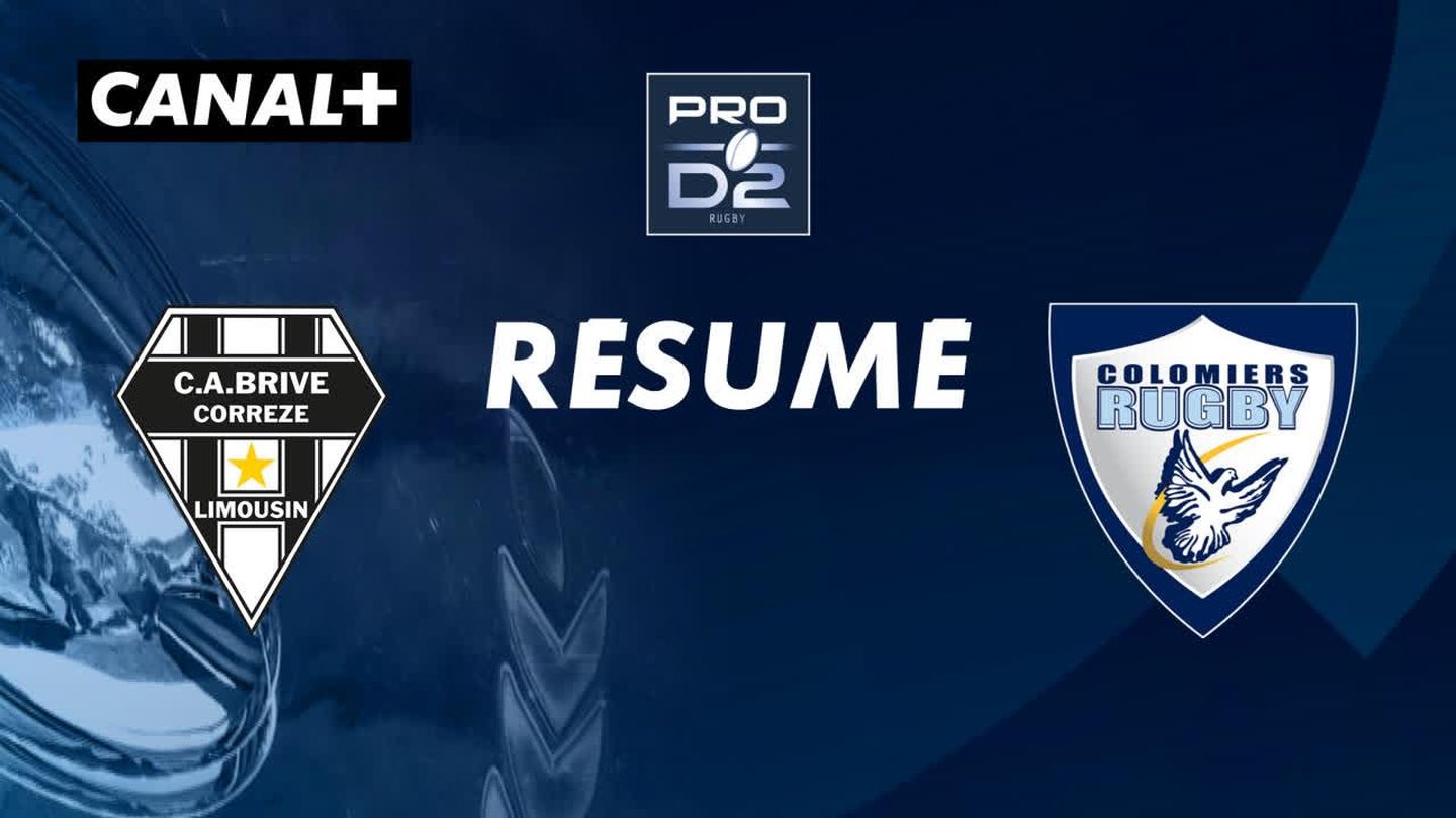 Le résumé de Brive / Colomiers - PRO D2 - 10ème journée