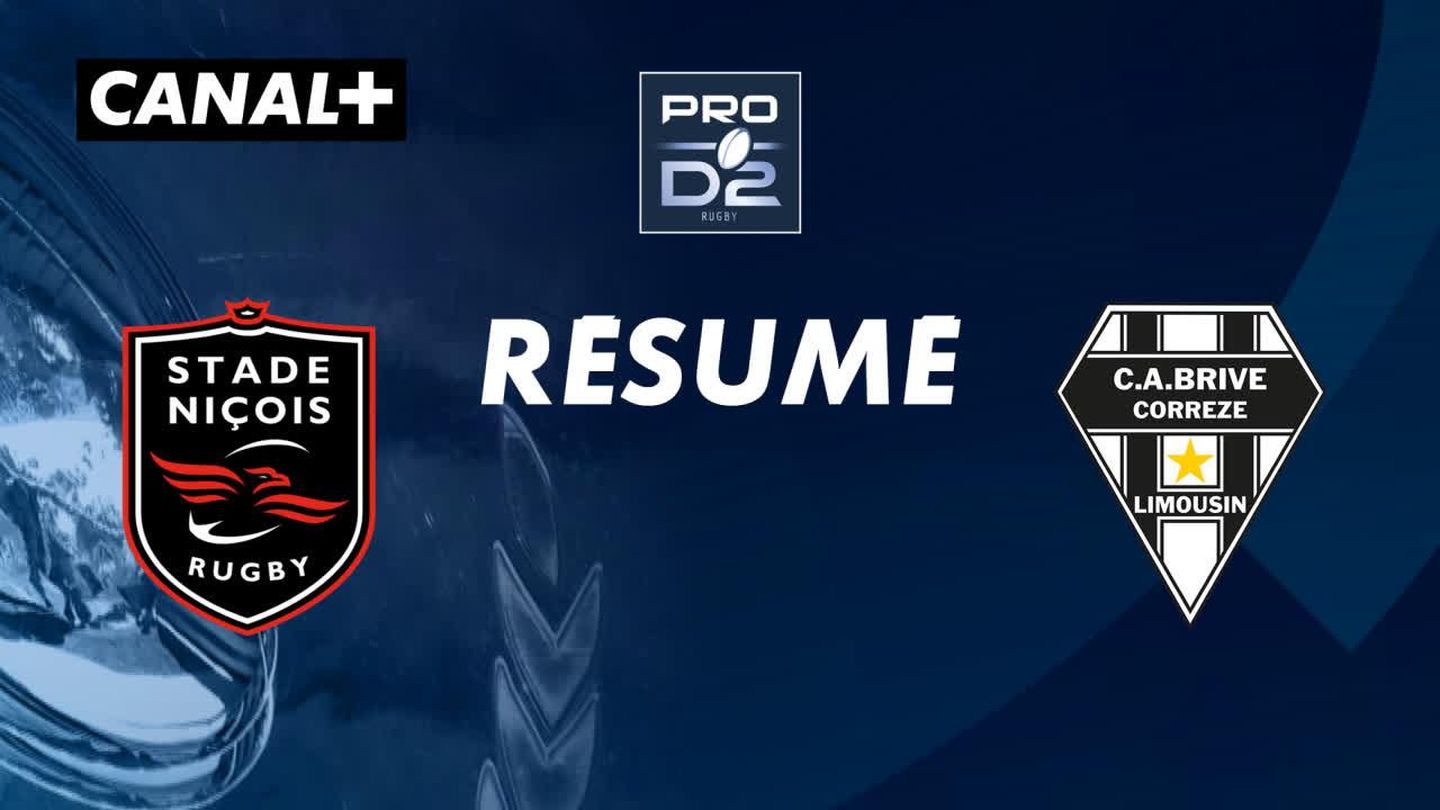 Le résumé de Nice / Brive - PRO D2 - 11ème journée