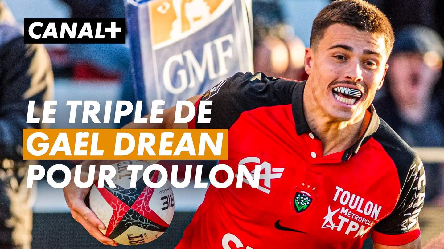 Le triplé de Gaël Dréan pour Toulon